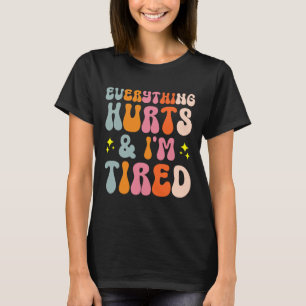 Vermoeidheid Gym Training Atleet Runner Alles H T-shirt
