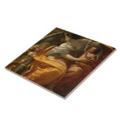 Vermogendheid (olie op doek) tegeltje (Zijkant)