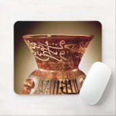 Vermogenskelampje met gekartelde decoratie muismat (Met muis)