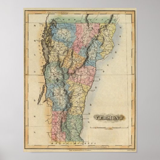 Vermont 4 poster (Voorkant)