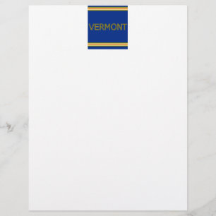 Vermont 8,5-inch x 11-inch briefhoofd