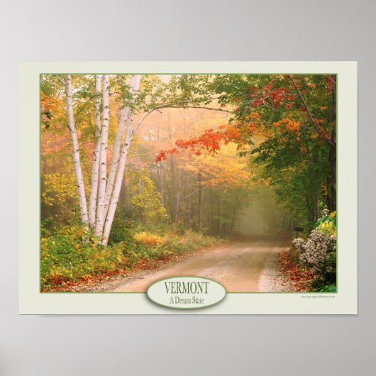 Vermont A Dream State Value Poster Paper (Matte) (Devant)