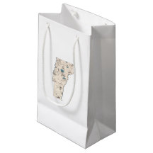 Vermont  Afbeelding Map Gift Bag