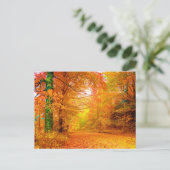 Vermont Autumn Fine Nature Landscape Briefkaart (Staand voorkant)
