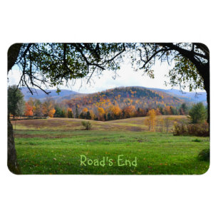 Vermont Autumn Uitzicht Magnet Magneet