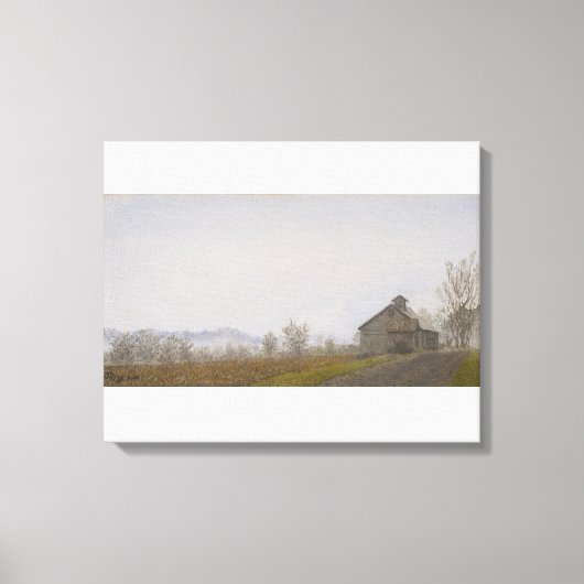 Vermont Barn Canvas Afdruk (Voorkant)