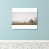Vermont Barn Canvas Afdruk (Insitu (Houten vloer))