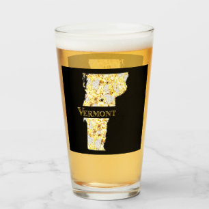 VERMONT BEER GLASS GLAS