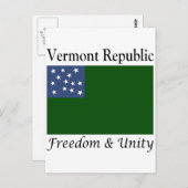 Vermont Briefkaart (Voorkant / Achterkant)