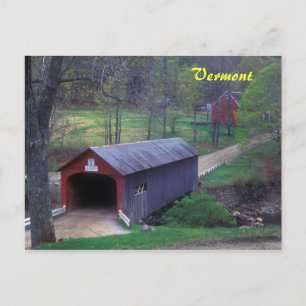 Vermont Covered Bridge Guilford Briefkaart