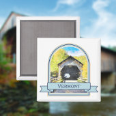 Vermont Covered Bridge Magneet