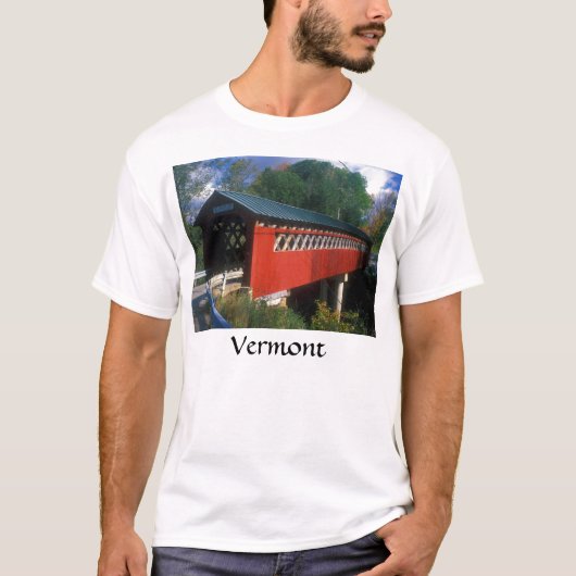 Vermont Covered Bridge T-shirt (Voorkant)