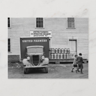 Vermont Dairy Co-op, jaren '30 Briefkaart