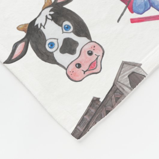 Vermont Design Fleece Blanket (Hoek)