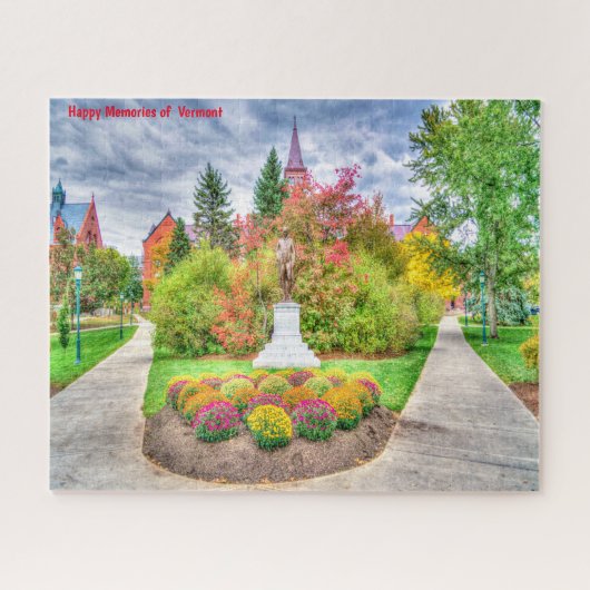 Vermont en automne. Puzzle (Horizontal)