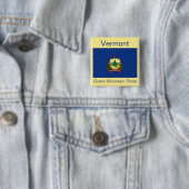 Vermont Flag Button (In situ)