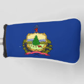 Vermont Flag Golfheadcover (Voorkant)