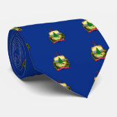 Vermont Flag Stropdas (Opgerold)