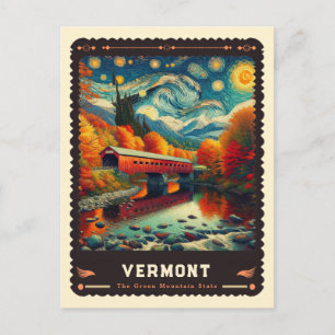 Vermont Geïnspireerd door Vincent Van Gogh Briefkaart