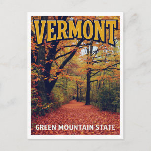 Vermont Green Mountain State Briefkaart