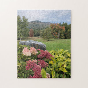 Vermont in het najaar legpuzzel