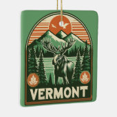 Vermont Keramisch Ornament (Rechts)