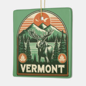 Vermont Keramisch Ornament (Links)