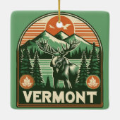 Vermont Keramisch Ornament (Achterkant)