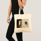 Vermont Kerstcanvas Bag Tote Bag (Voorkant (product))