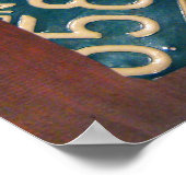 Vermont Licentieoverzicht Bord Afdrukken Poster (Hoek)