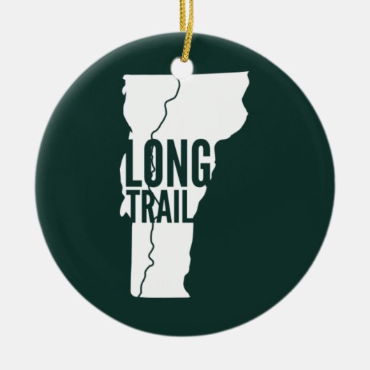 Vermont Long Trail Ornament (Voorkant)