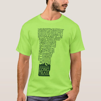 Vermont Long Trail T-Shirt (Groene Logo)
