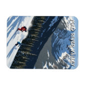 Vermont Mad River Valley Travel Magneet (Horizontaal)