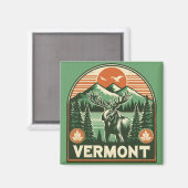 Vermont Magneet (Voorkant / Achterkant)