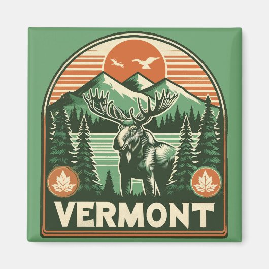 Vermont Magneet (Voorkant)