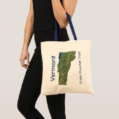 Vermont Map Bag Tote Bag (Voorkant (product))