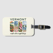 Vermont – Maple Calm & Apple Breeze Bagagelabel (Voorkant (horizontaal))
