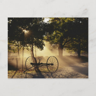 Vermont, Northeast Kingdom, vallend zonlicht Briefkaart