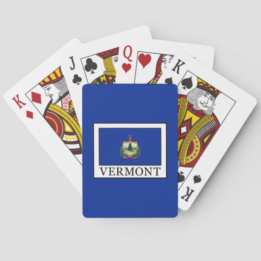 Vermont Pokerkaarten (Achterkant)
