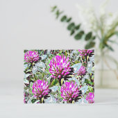 Vermont Red Clover Briefkaart (Staand voorkant)
