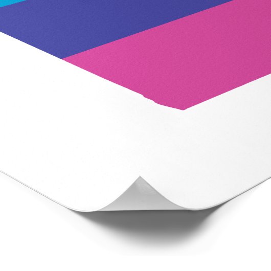 vermont-regenboog poster (Hoek)