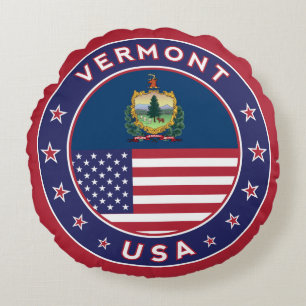 Vermont Rond Kussen