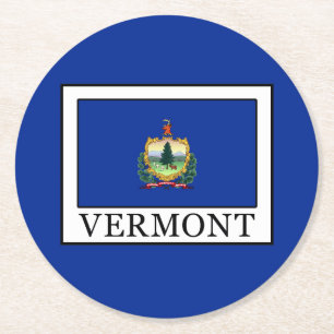 Vermont Ronde Kartonnen Onderzetter