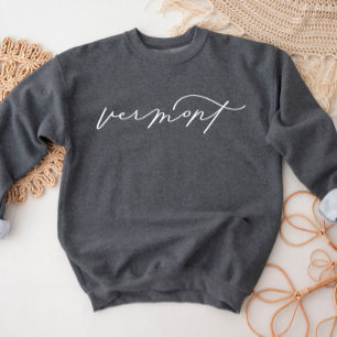 Vermont Script State Women's Sweatshirt