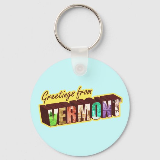 Vermont` Sleutelhanger (Voorkant)