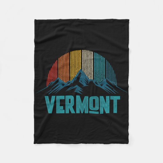 Vermont  souvenir fleece deken (Voorkant)