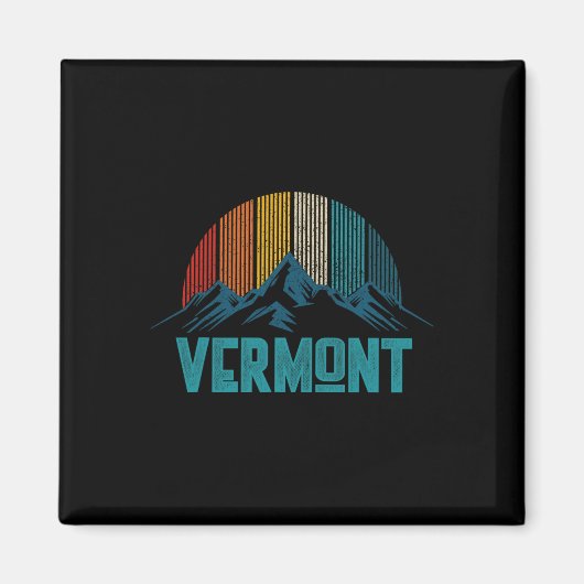 Vermont souvenir magneet (Voorkant)