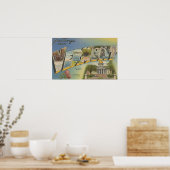 Vermont (Staatskapitaal/Bloem) - Poster (Keuken)