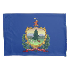 Vermont State Flag Print Patriot Kussensloop