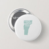 Vermont State Motto Slogan Ronde Button 5,7 Cm (Voorkant /achterkant)
